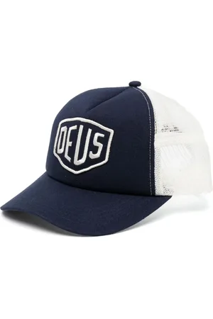Deus Ex Machina Thinker embroidered-logo trucker hat
