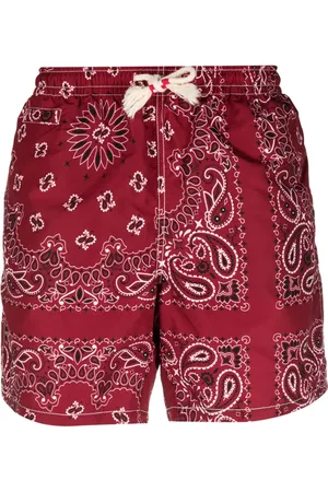 MC2 SAINT BARTH Bandana-print swim shorts
