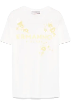 Ermanno Firenze Sequin-embellished T-shirt