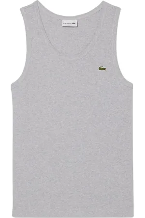 Lacoste Logo-embroidered tank top