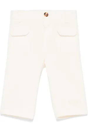 Fendi Logo-embroidered trousers