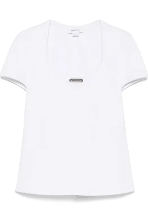 Alexander McQueen Logo-plaque T-shirt