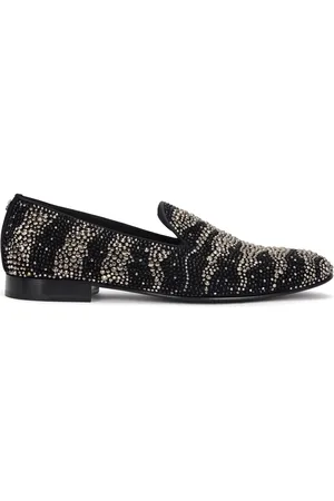 Roberto Cavalli Rhinestone-embellished loafers