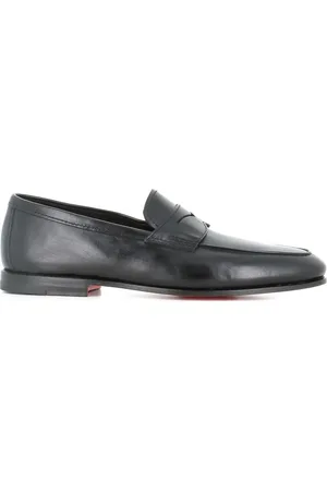 santoni Leather loafers
