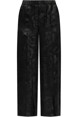 Kenzo Silk-blend straight pants
