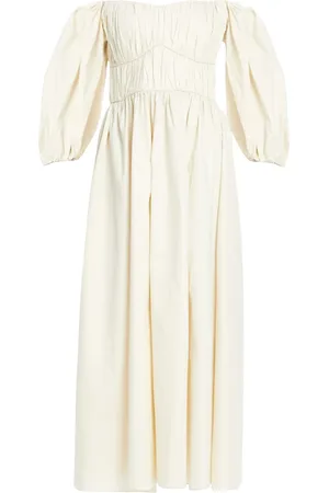 VASILIKI Ruched maxi dress
