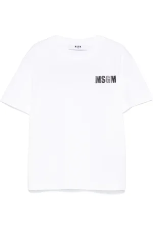Msgm Logo-print T-shirt