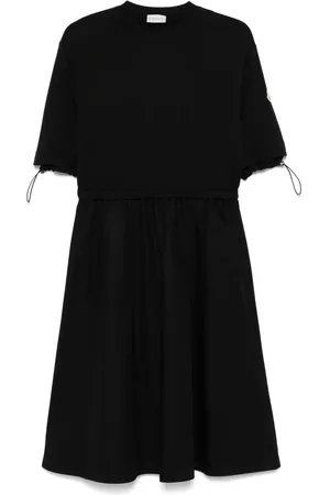 Moncler Contras-panel midi dress