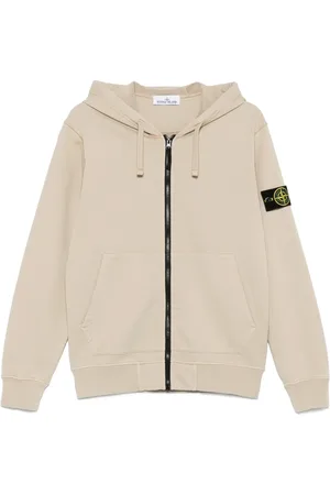 Stone Island Detachable-badge hoodie