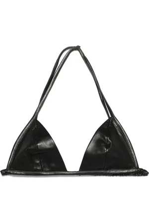 Rick Owens Leather crop top