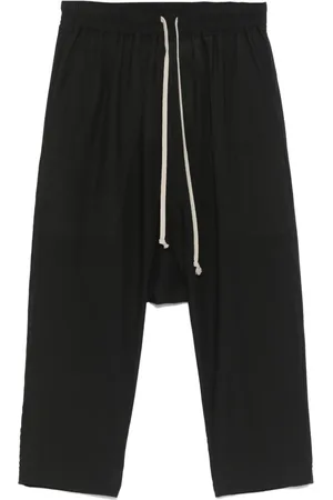 Rick Owens Drawstring cropped trousers