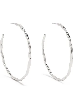 Dower and Hall Sterling waterfall hoops