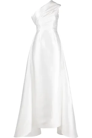 Solace Alba one-shoulder gown