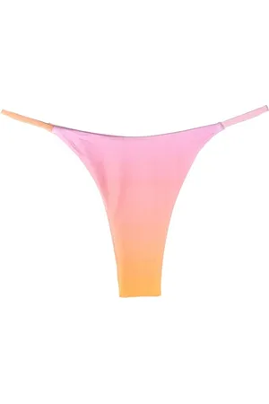 Louisa Ballou Gradient-effect bikini bottoms