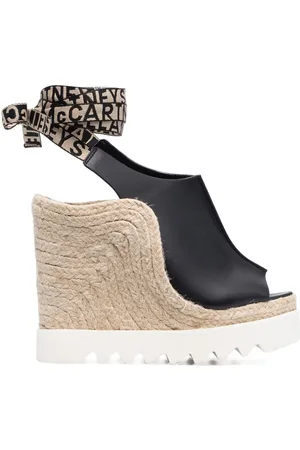Stella McCartney Gaia wedge platform espadrilles