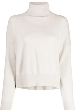 N.PEAL Relaxed roll-neck jumper
