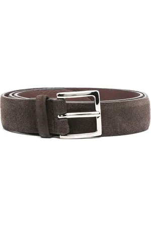 Orciani Buckle-fastening suede belt