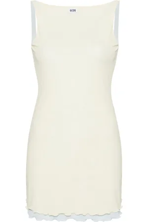 GCDS Layered mini dress