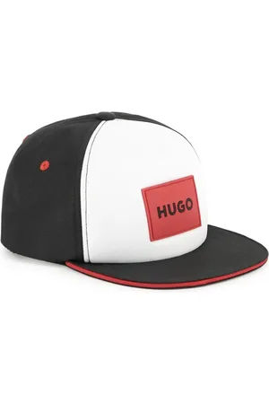 HUGO BOSS Logo-appliqué cap