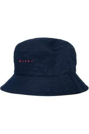 Marni Logo-embroidered bucket hat