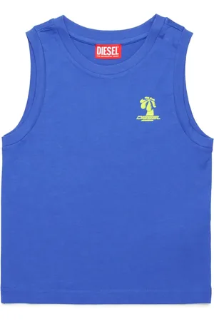 Diesel Palm tree-print tank top