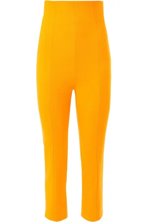 Carolina Herrera High-waisted capri trousers