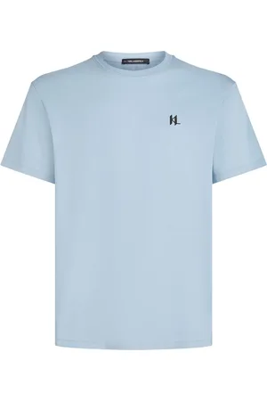 Karl Lagerfeld Logo-embroidered T-shirt
