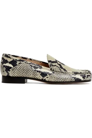Fabiana Filippi Snake-print loafers