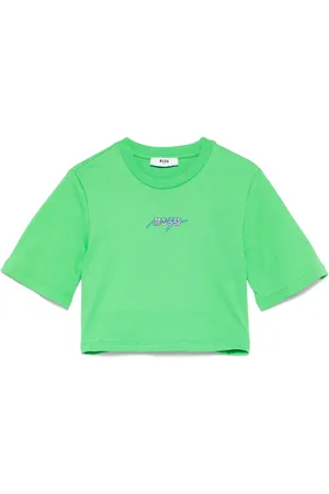Msgm Cropped T-shirt