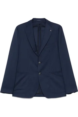 TAGLIATORE Brooch-detail blazer