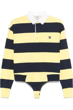 COPERNI Striped polo bodysuit