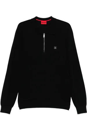 HUGO BOSS Knitted polo shirt