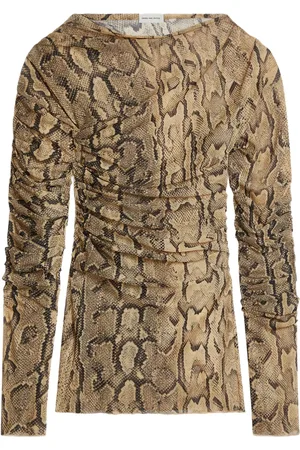 DRIES VAN NOTEN Snake-print T-shirt