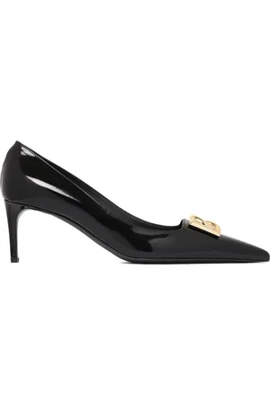 Dolce & Gabbana 90mm logo-plaque pumps