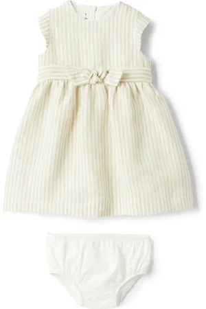Il gufo Striped linen dress