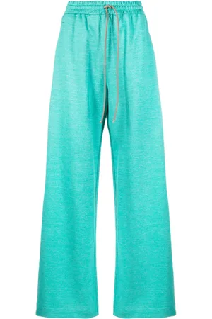 Max Mara Flared drawstring-waist trousers