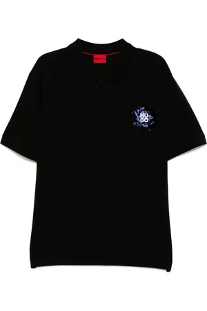 HUGO BOSS Logo-print polo shirt