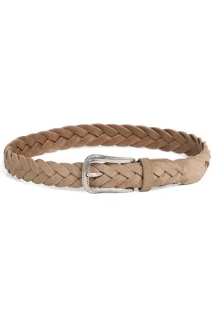 Brunello Cucinelli Woven leather belt