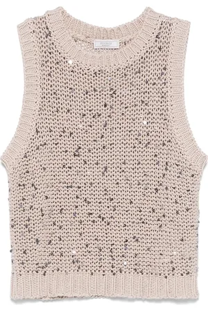 PESERICO SIGN Knitted tank top