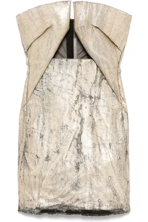 Rick Owens Prong-detail mini dress