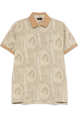 Etro Paisley polo shirt