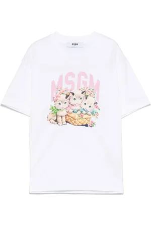 Msgm Graphic-print T-shirt