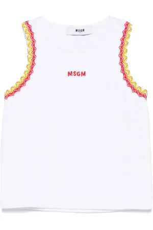 Msgm Ribbed tank top