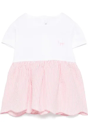 Il gufo Seersucker shorts set