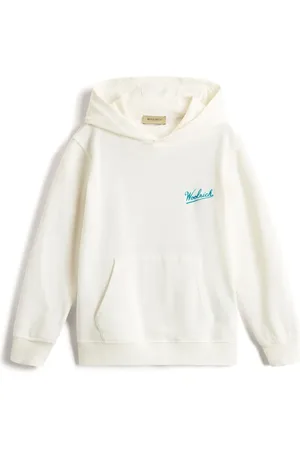 Woolrich Flocked-logo hoodie