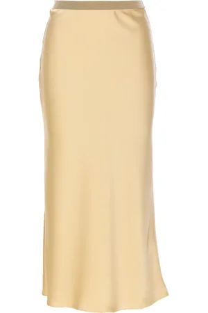 Patrizia Pepe Silk midi skirt