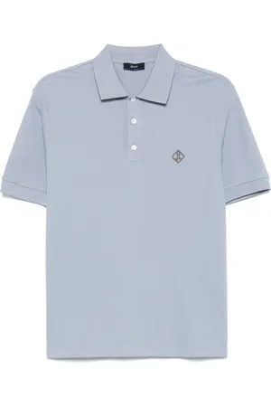 HERNO Embroidered-logo polo shirt