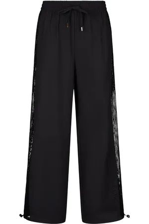 Liu Jo Mesh-panelled trousers