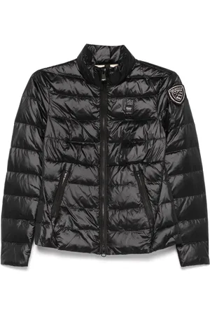 Blauer Logo-patch puffer jacket