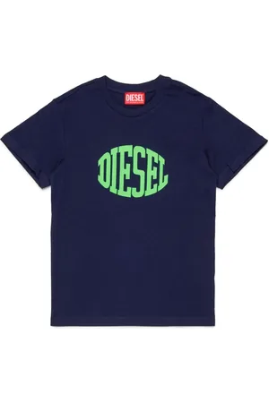 Diesel Curved logo-print t-shirt